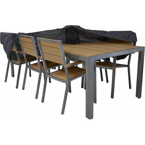 COUCOU Garden Furniture Cover 240 x 130 x 60 cm Grey (1/5)