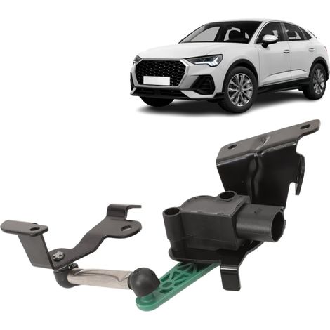 Niveausensor Höhensensor Hinten Links Kompatibel Mit Q3 8UB 8UG CC EOS Passat B7 362 3C2 365 Golf VI 5K1 Scirocco 137 138 Tiguan 5N Touran 1T3 3C0941307A Koppelstange Höhen-Sensor
