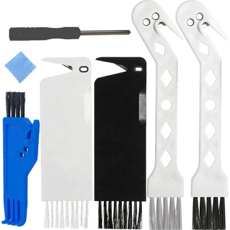 Brosse aspirateur portabler Aspirateurs à main Brosse à poussière Universelle pour Aspirateurs Robots, 2 Brosses Longues et 3 Courtes (1/5)