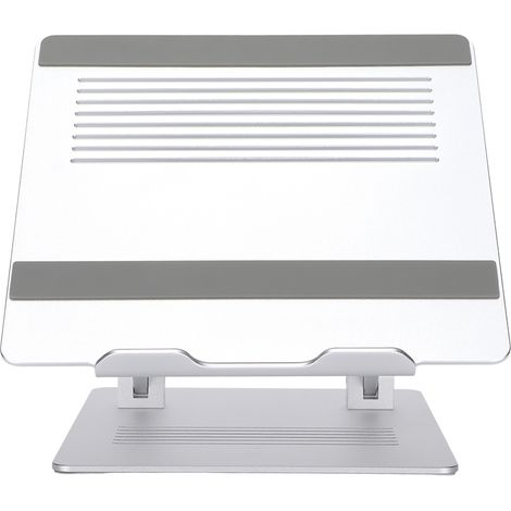 Support pour ordinateur portable de bureau - Conception ergonomique, antidérapante et ventilée - Facile à utiliser - Support réglable pour ordinateurs portables de 11 à 17,3 pouces (1/5)