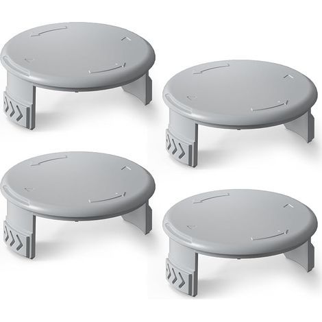 4 Pièce Couvercle de Bobine Compatible avec Ryobi Coupe Bordures, AC14HCA Capuchon de Bobine, Tondeuse Capuchon de Bobine Ressorts pour Ryobi Debroussailleuse (1/5)
