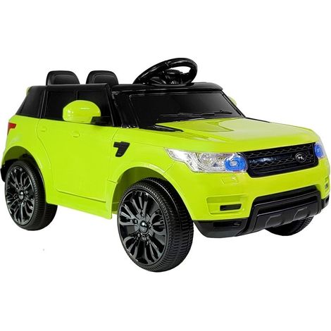 HL1638 Coche recargable para niños, control remoto MP3, luz LED verde (1/5)