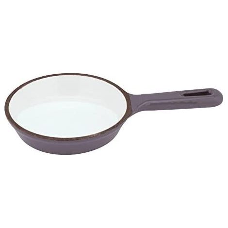 Ilsa mini padella ghisa grigia monoporzione 10x2 cm 10 cl