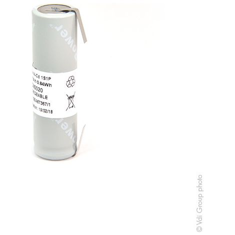 Yuasa - Accus NiCd ls AA 1.2V 700mAh T2 (1/2)
