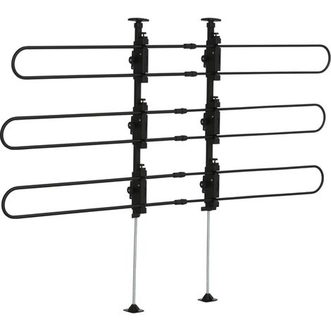 Grille de séparation pour coffre de voiture en acier, réglable 89-150 x 9 x 76-124 cm (1/5)