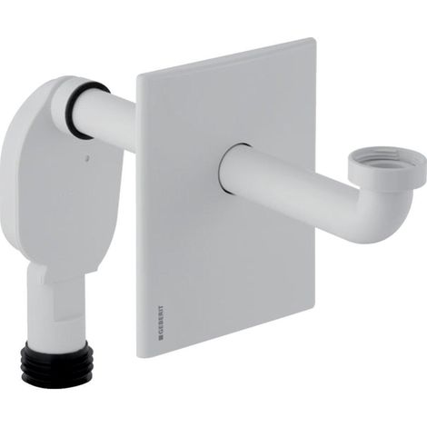 Geberit siphon encastrable avec couvre plaque blanc (1/3)
