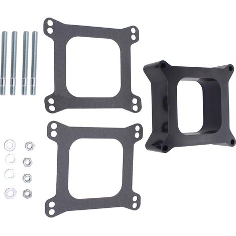 Entretoises de carburateur phénoliques ouvertes de 5,1 cm pour moteur 4bbl Installation facile Entretoises de carburateur avec vis et joints (1/5)