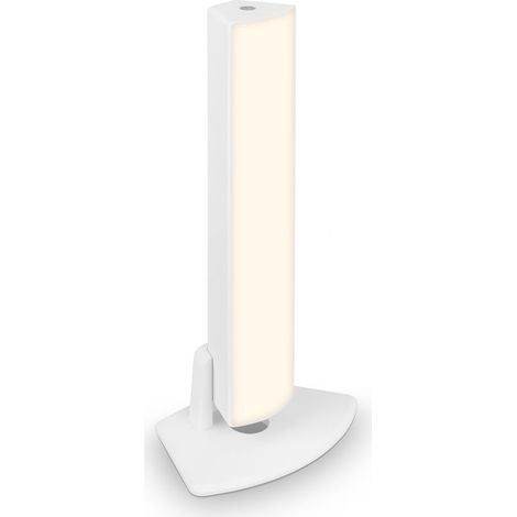 Battery LED table- and wall light, IP44, white, 1x