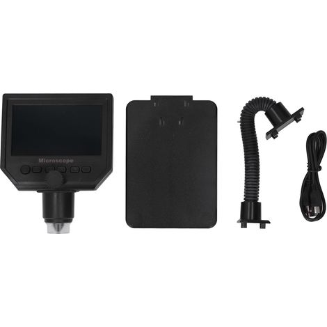 Microscope numérique USB 4,3 pouces HD 600X 3,6MP avec éclairage LED pour soudure de circuits imprimés PCB (1/5)