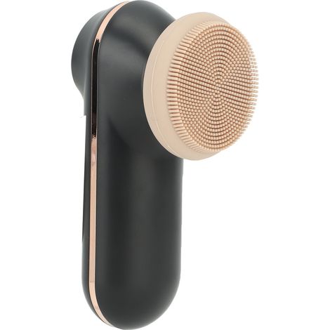 Rouleau de massage facial beauté noir, instrument de soin chaud 3 vitesses réglables, silencieux, appareil de massage du visage à compression thermique (1/5)