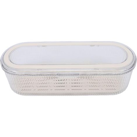 Porte-Pinceaux de Maquillage avec Couvercle Transparent, Anti-poussière, Organisateur de Pinceaux de Maquillage, étui de Rangement pour la Maison, Coiffeuse, Comptoir de (Porte-pinceau de (1/5)