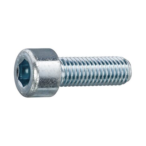 Schachtel mit 200 verzinkten Inbusschrauben M8x60mm 8.8 DIN 912 (1/2)