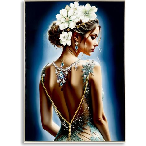 Tableau Peinture "Isabel I" 72x102cm Multicolore (1/5)