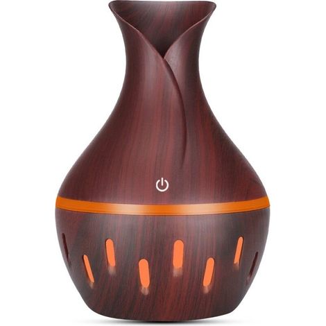 Diffusore di aromaterapia con umidificatore e nebulizzatore con 3 fragranze incluse, telecomando, regalo di Natale, giorno di San Nicola