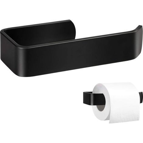 Porte-papier toilette sans perçage, porte-rouleau de papier toilette auto-adhésif, porte-rouleau de cuisine sans perçage, porte-rouleau de cuisine mural pour salle de bain/cuisine (1/5)