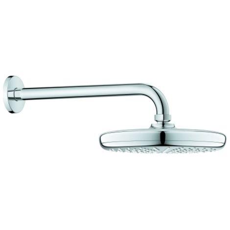 Grohe Tempesta - Doccia a pioggia 210, getto singolo, braccio doccia 29 cm, cromata 26411000 (1/4)