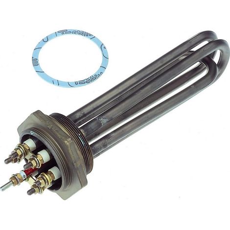 Tauchwiderstand D.77mm, 6KW, 230/400V, Länge 345mm.