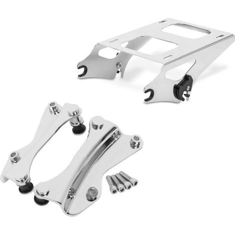 Support pour Top Case TP compatible avec Harley Davidson Touring 14-25 + Kit de Fixation à quatre points