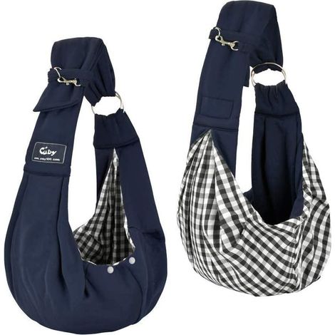 Sac de transport bandoulière pour petits chiens, chats et chiots, avec bretelles réglables, idéal pour les voyages (1 pièce).