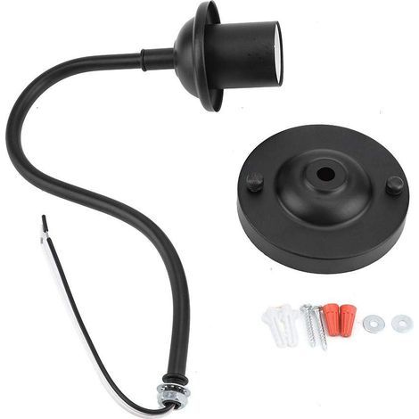 Wandleuchte aus Eisen, robuste und praktische Eisenlampe, einfach zu montieren für Esszimmer, Garten oder Café (1/5)