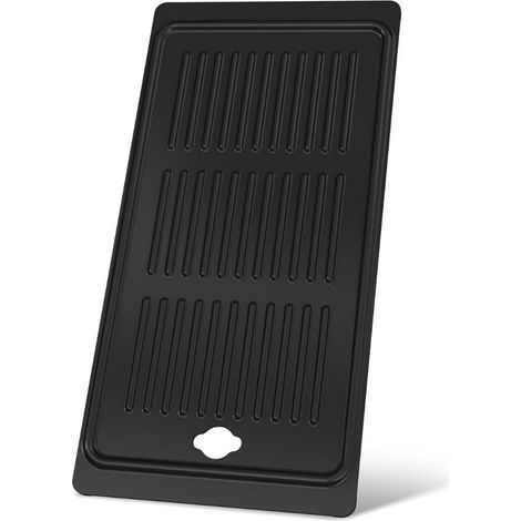 Barbecook Piastra Universale per Barbecue a Gas, Piastra in Ferro Fuso, Accessori per Barbecue, 43x21cm (1/2)