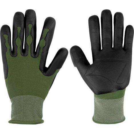 Professionelle Handschuhe, atmungsaktive Nylon-Sicherheitsschutz-Arbeitshandschuhe für Garten- und Haushaltsarbeiten