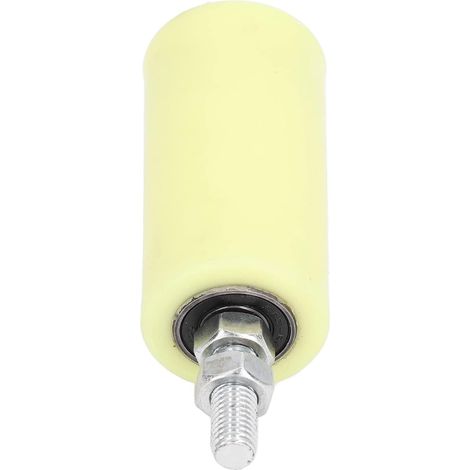 Rouleau de Guidage, Rouleau de Poteau de Guidage de Portail Coulissant (14 cm), Nylon Robuste M12, Ensemble de Support, Longueur Utile de 100 Mm, pour Portes Coulissantes (1/5)
