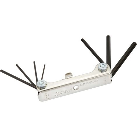 Jeu de clés Allen en Pliant SAM 1.5 6mm 7 pièces ( Prix pour 1 )