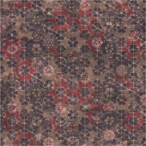 Graphic wallpaper wall Profhome 373913 non-woven wallpaper slightly textured with graphical pattern shiny brown red red 5.33 m2 (57 ft2) (1/5)