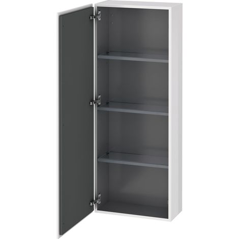 Duravit L-Cube armoires mi-hautes, 1 porte charnière à gauche, (1/4)