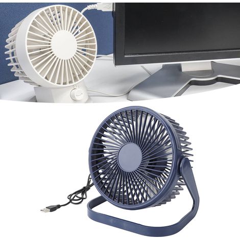 Zweistufiger Luftzirkulationsventilator für kleine Räume, USB-wiederaufladbar, hohe Windleistung, geeignet für Studentenwohnheime, Camping und Outdoor-Aktivitäten, 6 Zoll. (1/5)