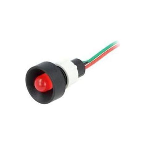 Piloto LED 24Vdc/ac Luz ROJO INTERMITENTE