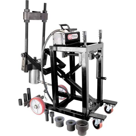 [GEBRAUCHT] B-Ware KS Tools Achsschenkelbolzen-Presse 75t 29-tlg mit Hülsen-Satz Werkstattgerät (1/2)