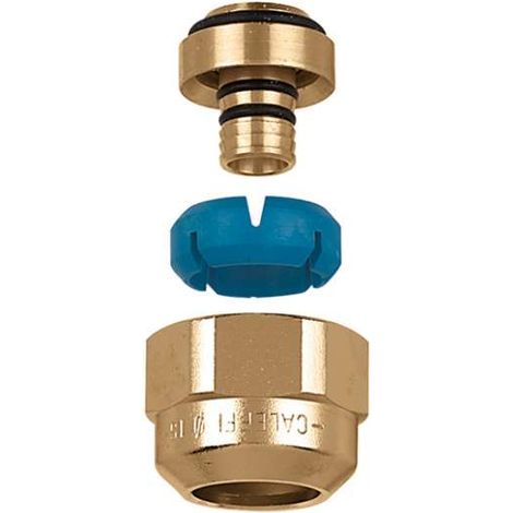 Raccordo a diametro autoadattabile per tubi in plastica  semplice e multistrato 3/4" - Caleffi DARCAL