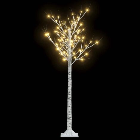 Albero Natale 156 LED 1,5 m Salice Bianco Caldo Interno Esterno vidaXL (1/5)