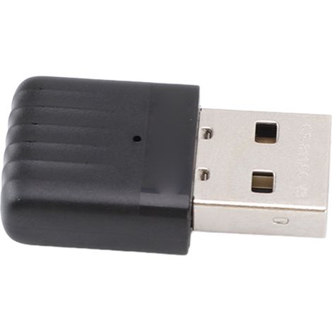 Adaptateur réseau WiFi 650 Mbps double bande 2,4 GHz/5,8 GHz avec émetteur-récepteur WiFi USB pour Windows XP, 7, 8, 8.1, 10 et 11 (1/5)