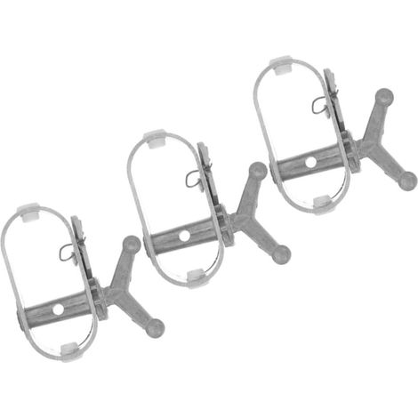 3 Pièces Tendeur De Câble pour Couverture De Bassin Kit pour Bassins Ronds Et Rectangulaires pour Serrage De Câble De (1/5)