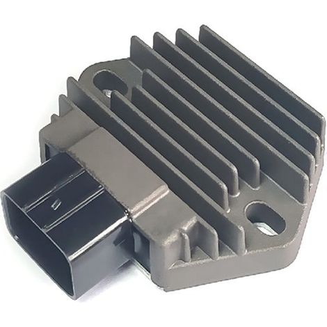 color: as shown in the picture. Material: plastic + metal. Motorcycle rectifier voltage regulator. (1/5)