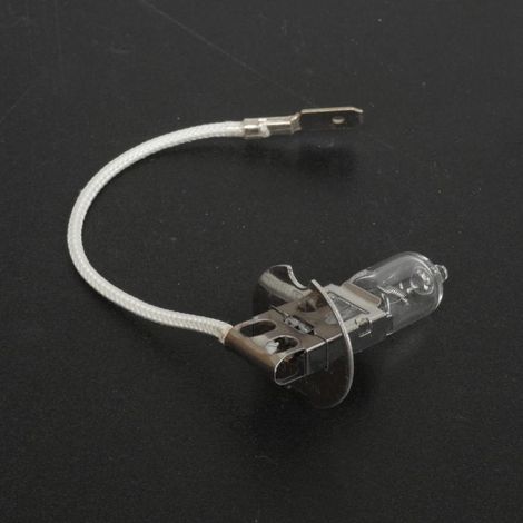 Ampoule H3 blanche 12V 55W RMS pour moto scooter auto Neuf (1/3)