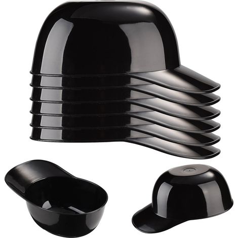 6 ou 18 coupes à dessert, forme casque baseball, 240 ml, plastique réutilisable, pour fête sportive, anniversaire, sundae(Q3 : Nouveaux produits pour le mois d'août) (1/5)