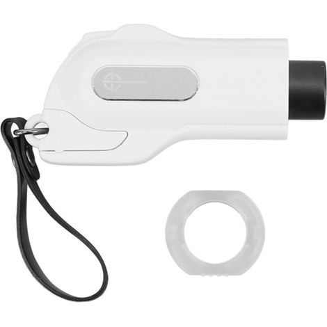 2 en 1 brise-vitre de voiture coupe-ceinture marteau de sécurité porte-clés d'urgence outil d'évacuation pour la terre sous-marine (1/4)