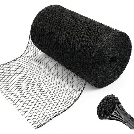Vogelschutznetz, 7,5 x 100 Fuß (ca. 2,3 x 30,5 m) Gartennetz Vogelschutznetz für Hühnerstall, Geflügelzaun für Obstbäume, Pflanzen und Gemüse gegen Vögel, Rehe, Eichhörnchen und andere Tiere (1/5)
