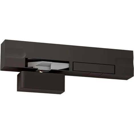 (Blackright opening) Tampon d'amortissement de porte en bois, ouverture plate vers l'extérieur, porte Invisible, fermeture de porte hydraulique silencieuse, Antipincement (1/5)