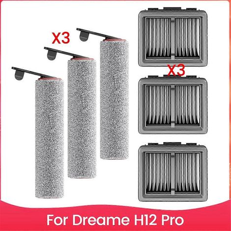 Filtres brosses rouleaux pour H12 Pro aspirateur eau/poussière (1/5)
