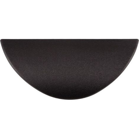 6 pièces Poignée de Porte Autocollante Poignée de Tiroir en Plastique ABS Poignée de Meuble Cuisine sans Perforation pour Porte Coulissante Fenêtre Placard(noir)