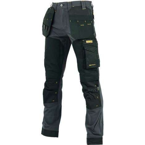 Pantaloni da lavoro DEWALT MEMPHIS Colore Nero tasche porta attrezzi - DWC147-30