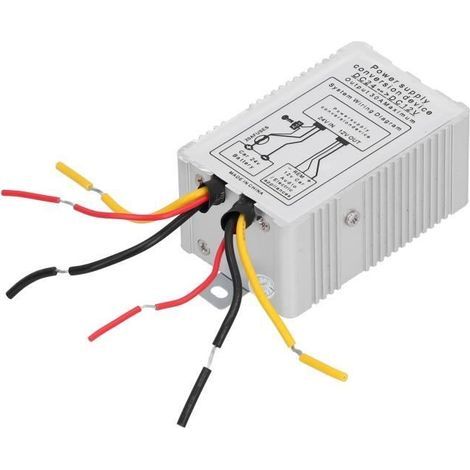 Convertisseur de Tension - GAROSA - 24V à 12V - Efficacité Élevée - Protection Surtension - Universel (1/4)