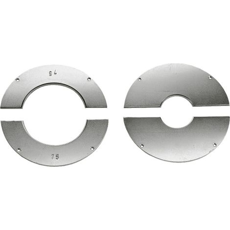 ROTHENBERGER Insert de réduction R/F pour P110, 90mm, 2 demi-coques - 55127