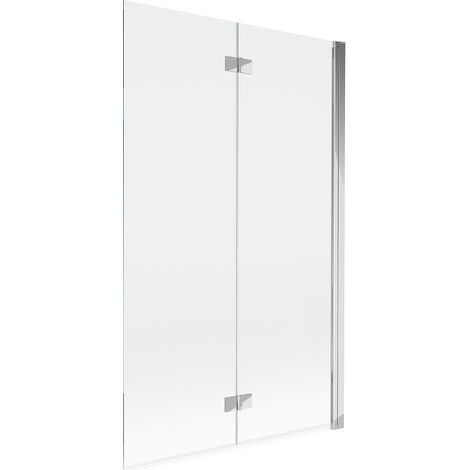 Mexen Mist mampara de ducha de 2 paneles derecha 110 x 150 cm, transparente, cromo - 8A9-110-002-01-00-P (1/5)