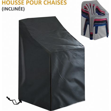 Housse de protection pour chaise de jardin tissu Oxford noir 686872 cm 68 72 15 × 15 × 3 cm 280 g – Livraison gratuite
